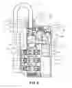 Fig. 10 - Combination and key operated padlock with indicator for advising that the lock has been opened with a key
