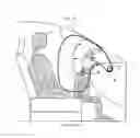 Fig. 02 - Low risk deployment passenger airbag system using slim type passenger airbag module