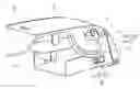 Fig. 01 - Opening and closing structure of a switch cover for an automotive armrest