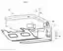 Fig. 04 - Opening and closing structure of a switch cover for an automotive armrest
