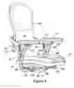 Fig. 05 - Dynamically balanced seat assembly having independently and arcuately movable backrest and method