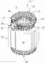 Fig. 01 - Protector mounting apparatus for protector mounted adjacent the windings of a motor