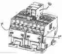 Fig. 01 - Module for electrical connection between a first and a second contactor and corresponding reverser assembly