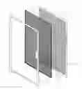 Fig. 01 - Secured and alarmed window and entry way