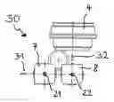 Fig. 01 - Stereomicroscope having a beam splitter device