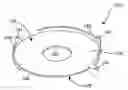 Fig. 01 - Disc medium separator plate including multiple airflow directing features