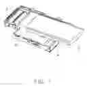 Fig. 08 - Memory card connector with improved foldable baffler