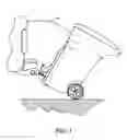 Fig. 02 - Refuse or recycling cart lifting and transporting device