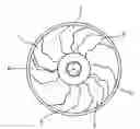 Fig. 01 - Fan for vehicle