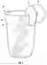 Fig. 05 - LIQUID DISPENSER WITH MOUNTING STRUCTURE FOR DRINKING CONTAINER