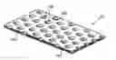 Fig. 01 - Absorbent structures comprising coated super-absorbent polymer particles