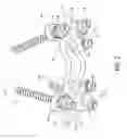 Fig. 03 - Angled washer polyaxial connection for dynamic spine prosthesis