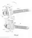 Fig. 05 - Angled washer polyaxial connection for dynamic spine prosthesis