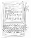 Fig. 01 - METHOD OF IMPROVED VIEWING OF VISUAL OBJECTS ON A DISPLAY, AND HANDHELD ELECTRONIC DEVICE
