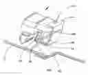 Fig. 01 - Windscreen wiper supporting device