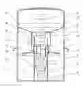 Fig. 01 - Dust collector cup of fall centrifugal separation type