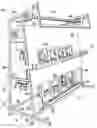 Fig. 01 - Apparatus for attaching webbing to a furniture frame