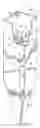 Fig. 01 - Post anchor with drive pin and ground displacement wedge