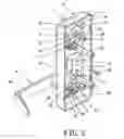 Fig. 03 - DOOR LOCK ASSEMBLY HAVING A CAM ASSOCIATED WITH A HANDLE TO TRANSMIT MOVEMENTS TO A LATCH OPERATING SPINDLE