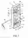 Fig. 08 - DOOR LOCK ASSEMBLY HAVING A CAM ASSOCIATED WITH A HANDLE TO TRANSMIT MOVEMENTS TO A LATCH OPERATING SPINDLE