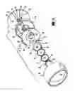 Fig. 02 - Gauge pointer and light guide structure
