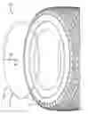 Fig. 01 - Tire having an illuminated sidewall