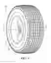 Fig. 02 - Tire having an improved sidewall illumination system