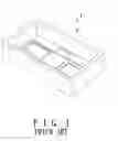Fig. 02 - Packaging cushion assembly having one foldable/unfoldable side