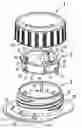 Fig. 01 - Flat-Self-Opening Closure for Composite Packagings or for Container Nozzles or Bottle Necks to be Closed by Film Material
