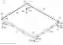 Fig. 01 - Frame structure for mounting liquid crystal display panel