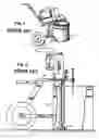 Fig. 02 - Tilting paint spray pump and cart