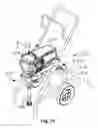 Fig. 07 - Tilting paint spray pump and cart