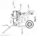 Fig. 09 - Tilting paint spray pump and cart