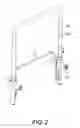 Fig. 03 - Handle positioning device for a hand truck