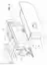 Fig. 03 - Glove box assembly exhibiting knee impact force transferring structure with respect to an associated vehicle dash/instrument panel and reinforcing bar and including removable strengthening ribs for tuning of crash safety characteristics