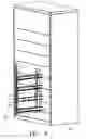 Fig. 04 - Fixing apparatus for preventing drawers from being linked and slid