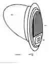 Fig. 02 - Pool light with safety alarm and sensor array