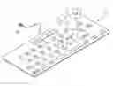 Fig. 01 - Keyboard in the form of a carpet or a mat