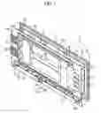 Fig. 02 - Plasma display device with partly rigid and partly flexible connection between the display panel and the circuit board