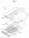 Fig. 06 - Plasma display device with partly rigid and partly flexible connection between the display panel and the circuit board