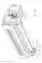 Fig. 25 - Ink refill cartridge with an internal spring assembly for a printer