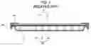 Fig. 02 - Liquid crystal display module having non-conductive first lamp holders and conductive second lamp holders