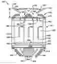 Fig. 01 - Method and apparatus for acoustic noise reduction in a computer system having a vented door including a pivotable vented base and a pivotable outer door