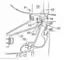 Fig. 01 - Coupling device for a turbine upstream guide vane, a turbine comprising same, and aircraft engine fitted therewith