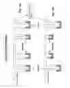 Fig. 10 - Provision of frames or borders around pigment flakes for covert security applications