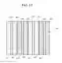 Fig. 18 - Photo-mask having phase and non-phase shifter parts for patterning an insulated gate transistor