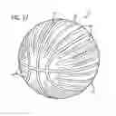 Fig. 10 - Game ball optimally positioned grooves and/or ridges