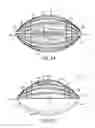 Fig. 15 - Game ball optimally positioned grooves and/or ridges