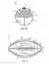 Fig. 16 - Game ball optimally positioned grooves and/or ridges