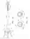 Fig. 08 - Catheter with open faced sloped end portion